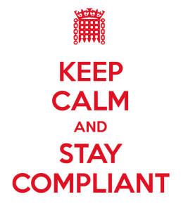 Keep calm and stay compliant