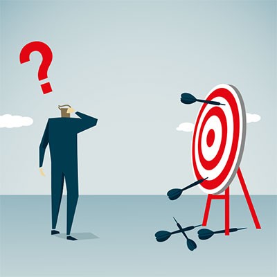 Missing target