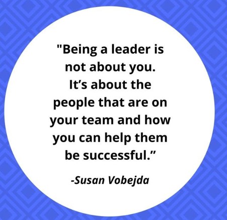 Quote about being a leader
