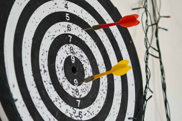 Hitting target
